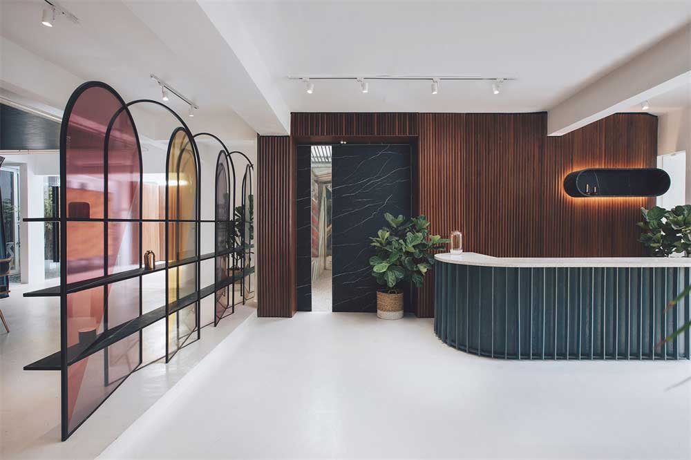 深圳市龍崗800平輕奢風(fēng)辦公室裝修前臺(tái) 深圳市龍崗800平輕奢風(fēng)辦公室裝修前臺(tái)