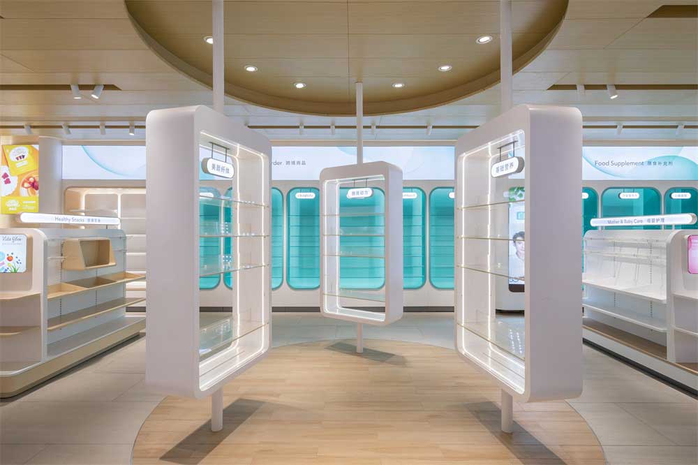 深圳龍華區(qū)PureH2B津梁生活實體店鋪設計裝修-商品區(qū)
