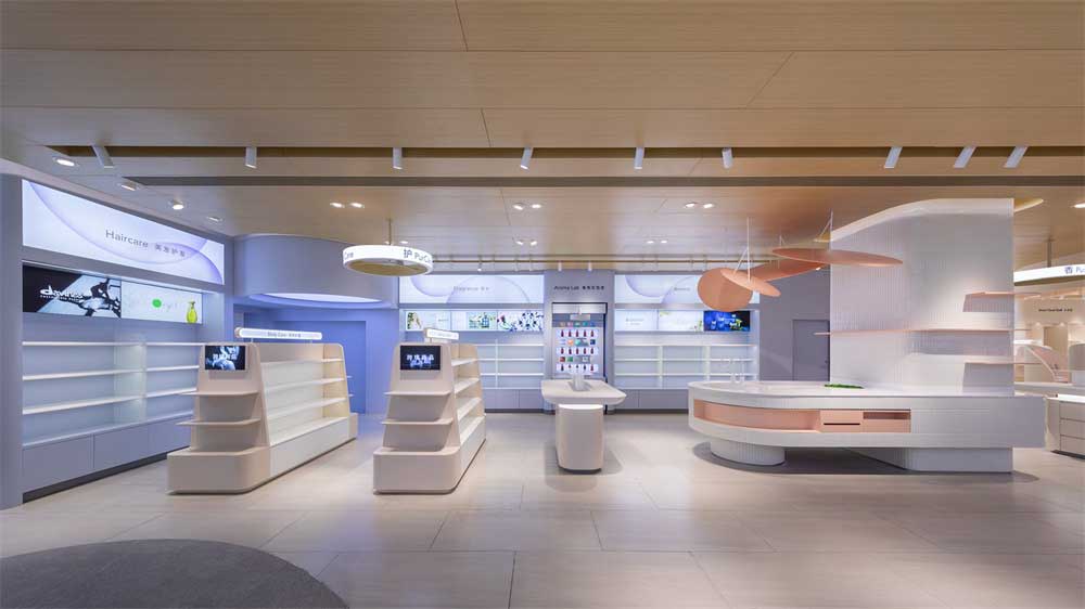 深圳龍華區(qū)PureH2B津梁生活實體店鋪設計裝修-商品區(qū)