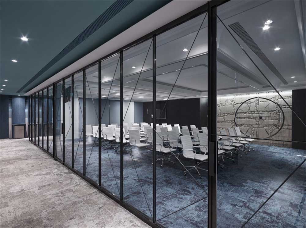 深圳羅湖現(xiàn)代風(fēng)格辦公室裝修設(shè)計(jì)案例培訓(xùn)室