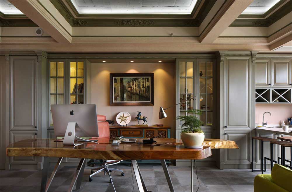 深圳南山香江金融中心工業(yè)風(fēng)辦公室裝修設(shè)計(jì)案例董事長辦公室裝飾儲(chǔ)物柜 深圳南山香江金融中心工業(yè)風(fēng)辦公室裝修設(shè)計(jì)案例董事長辦公室裝飾儲(chǔ)物柜