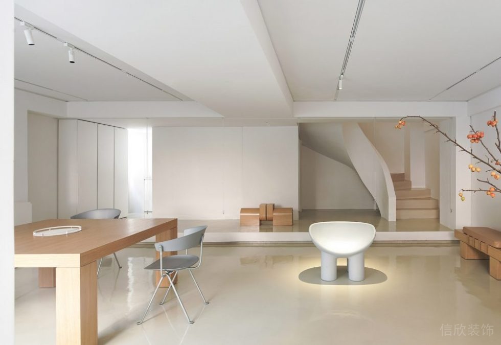 日式現(xiàn)代簡約風(fēng)原木風(fēng)會議室辦公室洽談室一樓設(shè)計圖