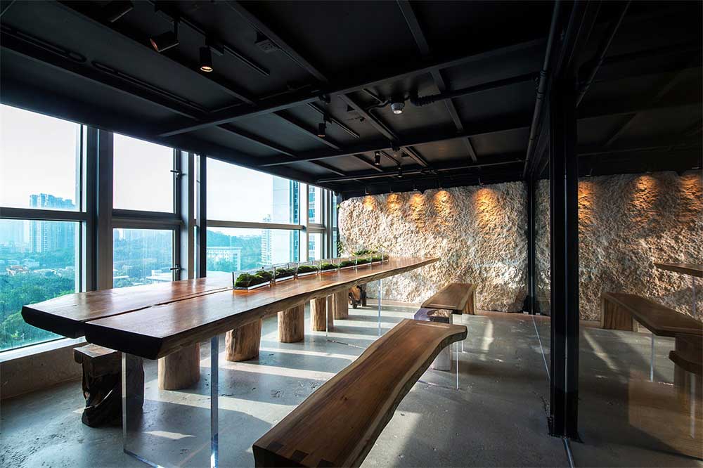 深圳市南山自然風(fēng)辦公室裝修設(shè)計接待區(qū) 深圳市南山自然風(fēng)辦公室裝修設(shè)計接待區(qū)