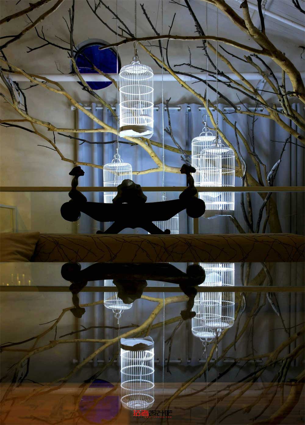 深圳龍崗500平方新中式風(fēng)格辦公室裝修辦公區(qū) 深圳龍崗500平方新中式風(fēng)格辦公室裝修辦公區(qū)