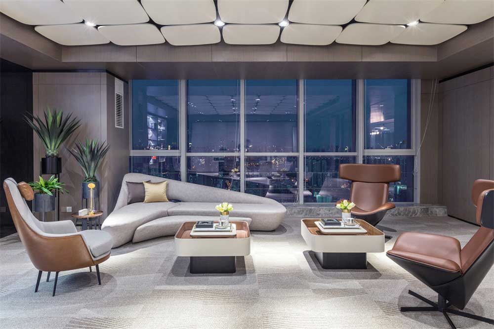 深圳市福田區(qū)車公廟現(xiàn)代輕奢辦公室設(shè)計裝修沙發(fā)區(qū) 深圳市福田區(qū)車公廟現(xiàn)代輕奢辦公室設(shè)計裝修沙發(fā)區(qū)