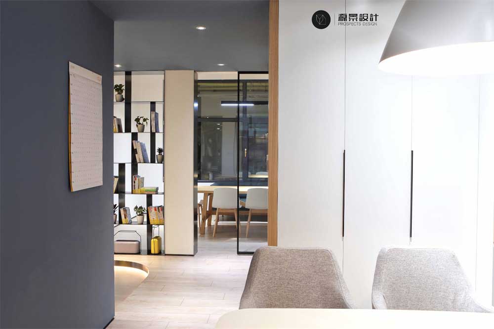 深圳市南山北歐風(fēng)設(shè)計公司裝修會議室