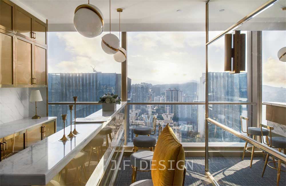 深圳市龍華600平輕奢風辦公室裝修吧臺區(qū) 深圳市龍華600平輕奢風辦公室裝修吧臺區(qū)