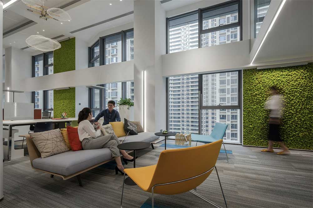 深圳市福田田園辦公室裝修設(shè)計接待區(qū) 深圳市福田田園辦公室裝修設(shè)計接待區(qū)