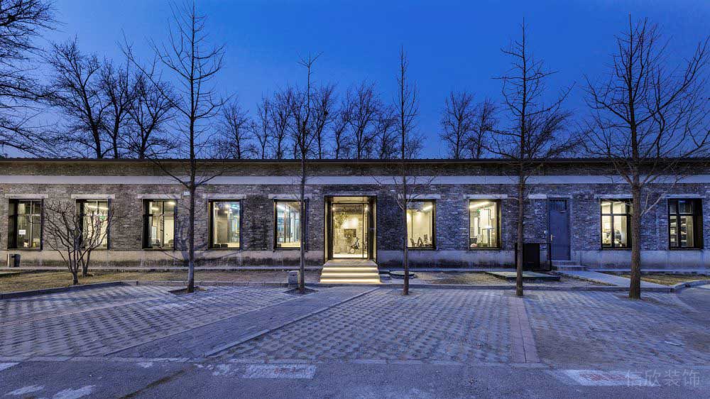 戶外停車(chē)場(chǎng)裝修設(shè)計(jì)效果店鋪門(mén)前燈飾設(shè)計(jì)