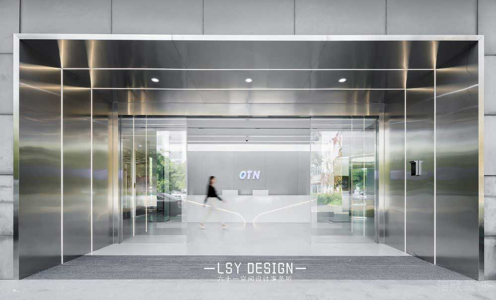 前臺接待背景墻墻面鐵藝效果設(shè)計(jì)圖