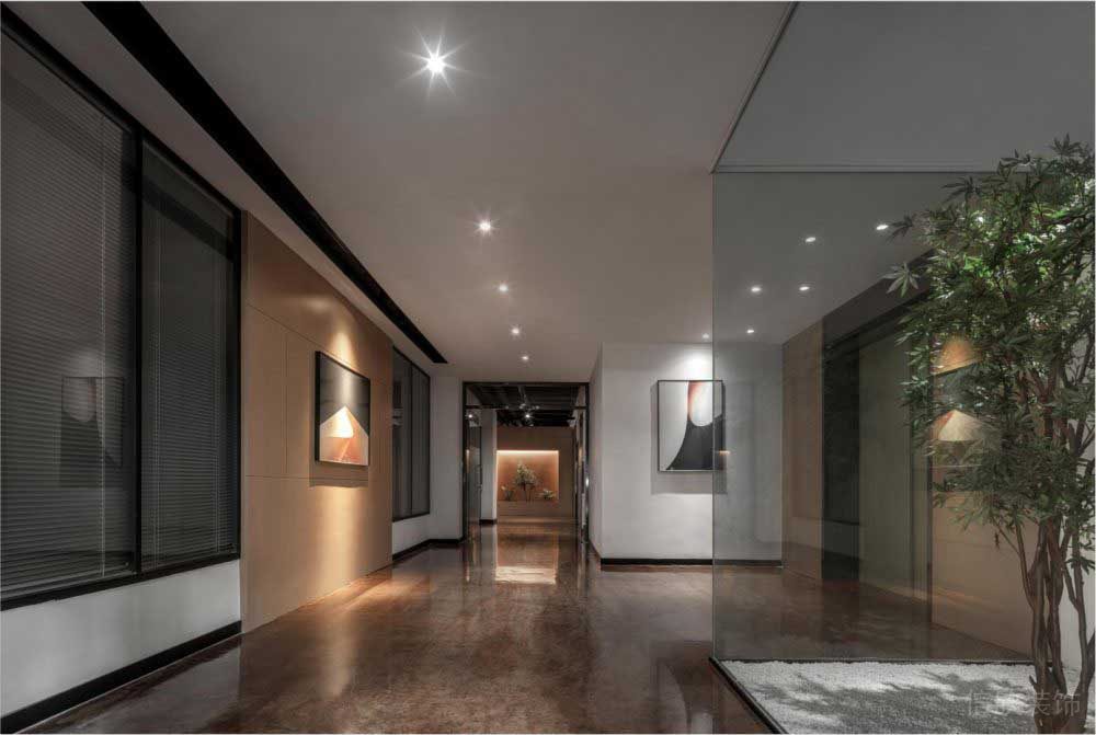 過道展示區(qū)效果圖設計