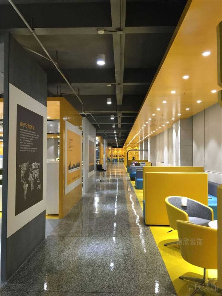 工業(yè)風(fēng)辦公家具展廳裝修設(shè)計(jì)