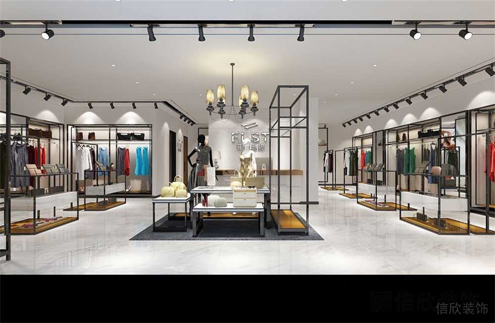 深圳內(nèi)衣服裝店裝修設(shè)計