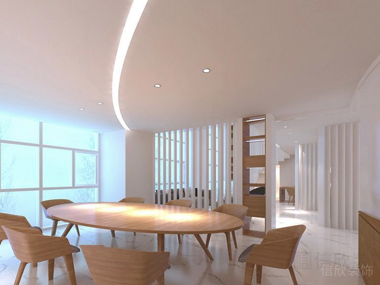 瓷磚地面線條造型隔斷天花吊頂裝修設(shè)計效果圖