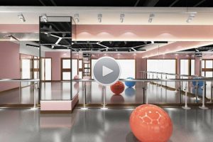 舞蹈室裝修設(shè)計效果圖