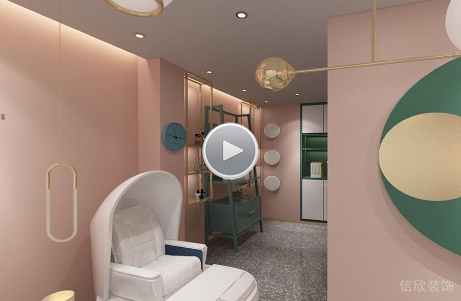 美萊美容店裝修設(shè)計(jì)