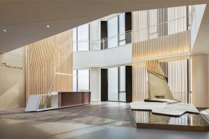 深圳市龍崗邁科集團現(xiàn)代風(fēng)格辦公室裝修