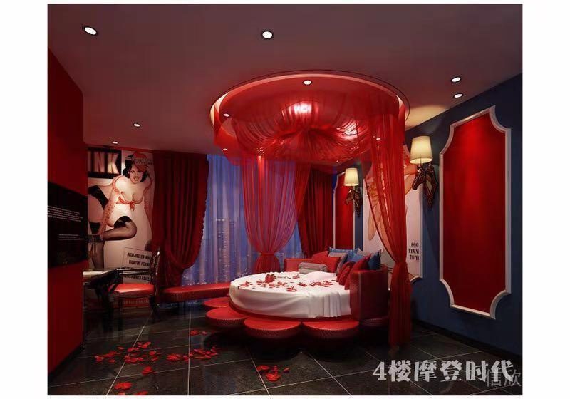 主題酒店裝修摩登時(shí)代套房