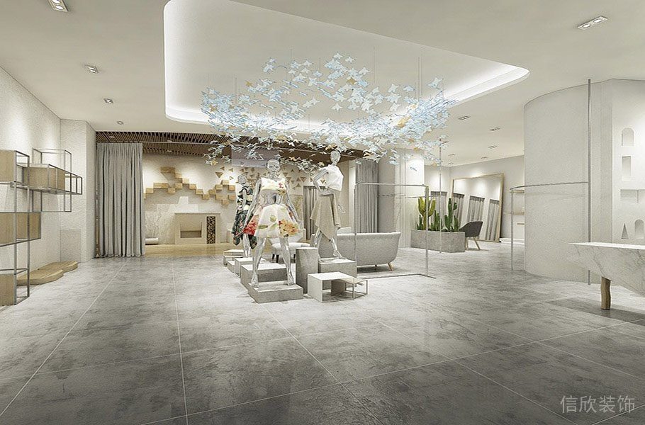 深圳客盈服裝店裝修設(shè)計5