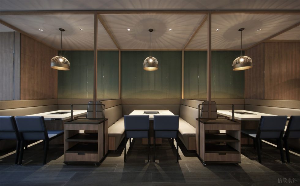 深圳羅湖東港中心現(xiàn)代中式火鍋餐廳裝修案例燈光效果 深圳羅湖東港中心現(xiàn)代中式火鍋餐廳裝修案例燈光效果