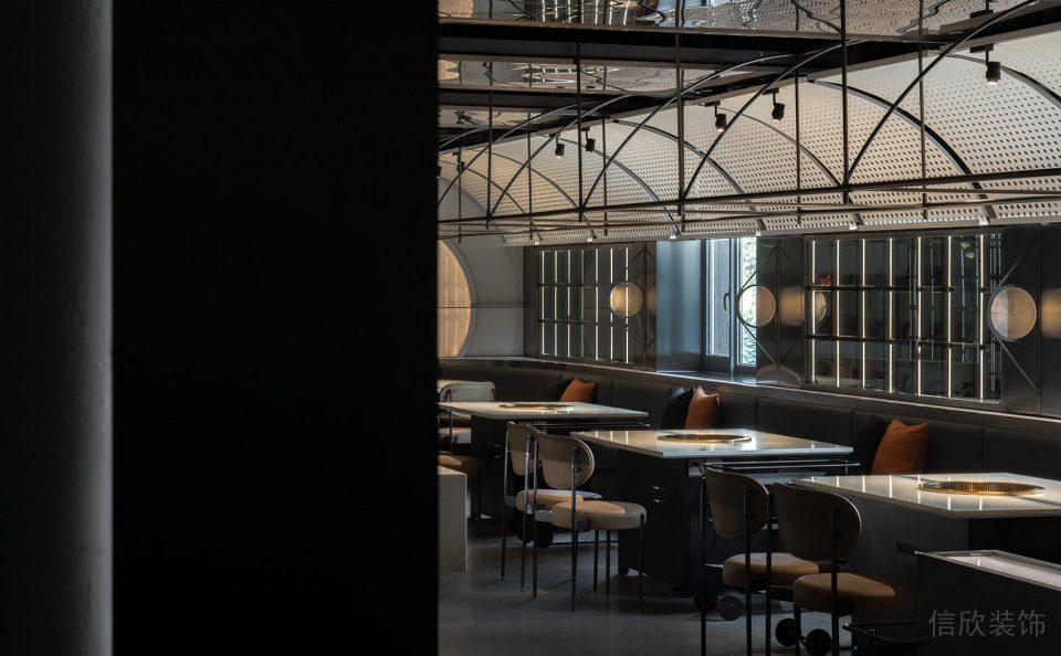 深圳龍華中海匯德理工業(yè)風火鍋店裝修案例燈光效果 深圳龍華中海匯德理工業(yè)風火鍋店裝修案例燈光效果