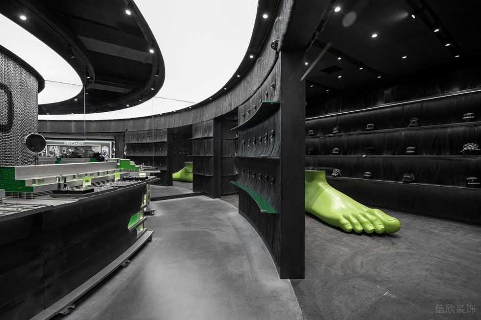 深圳市龍崗區(qū)平湖現(xiàn)代風飾品店裝修設計大廳 深圳市龍崗區(qū)平湖現(xiàn)代風飾品店裝修設計大廳