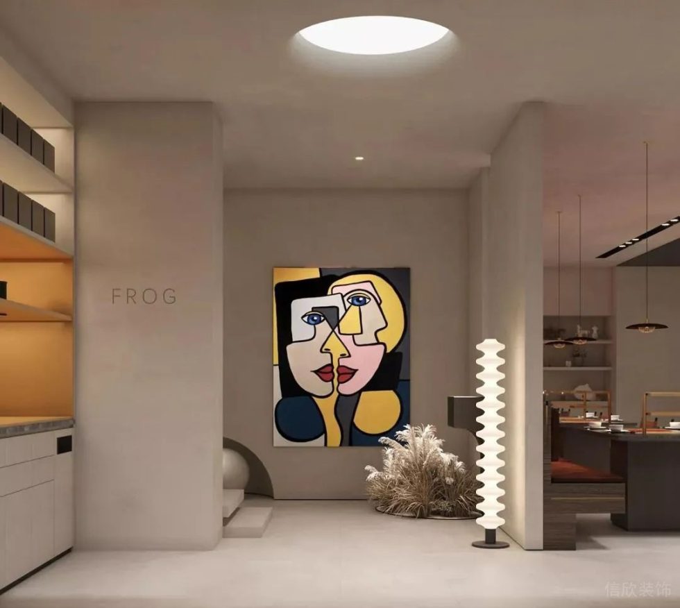 深圳鹽田合景同創(chuàng)廣場極簡風格火鍋店裝修案例玄關 深圳鹽田合景同創(chuàng)廣場極簡風格火鍋店裝修案例玄關