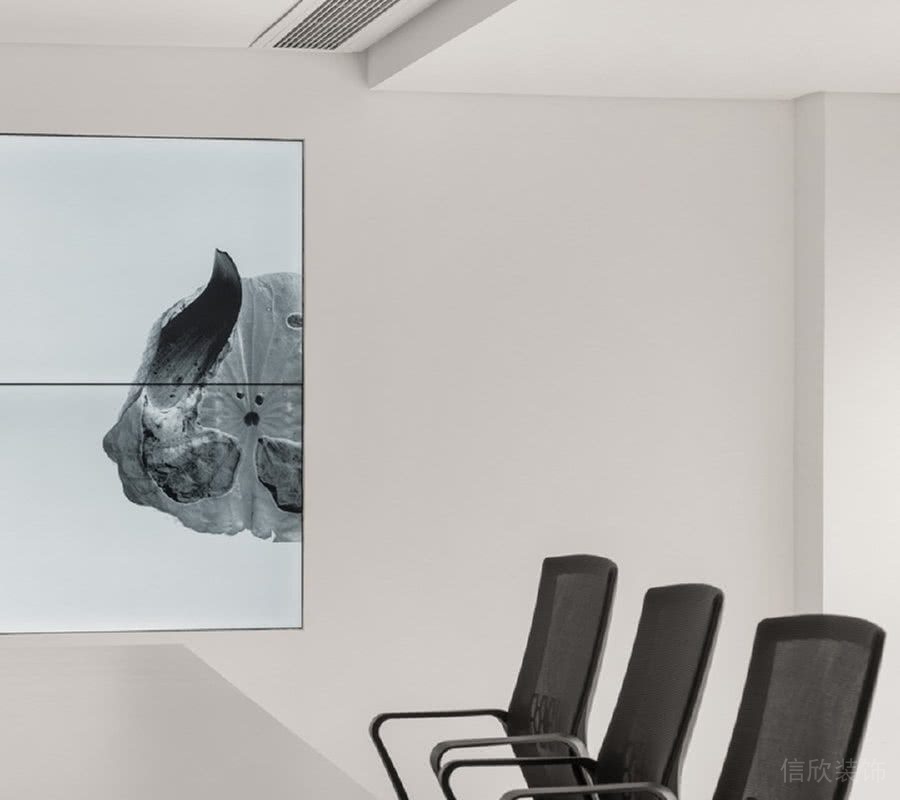 小會(huì)議室墻面山水畫(huà)