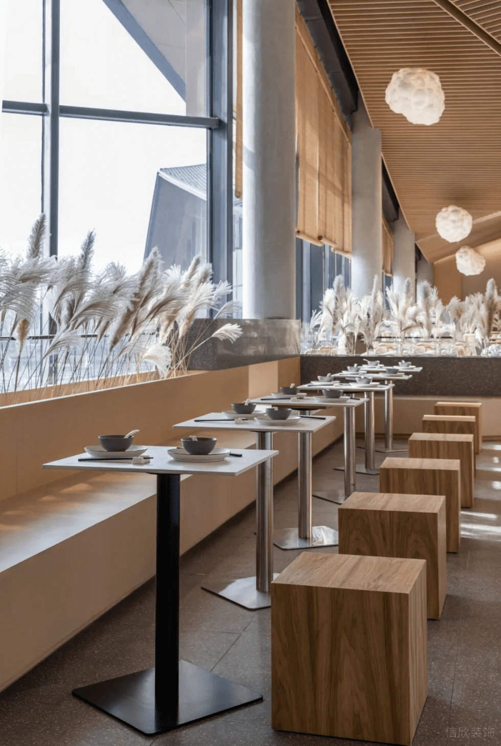 深圳寶安天琴閣原木色調(diào)田園簡(jiǎn)約風(fēng)素食館裝修案例雙人用餐區(qū) 深圳寶安天琴閣原木色調(diào)田園簡(jiǎn)約風(fēng)素食館裝修案例雙人用餐區(qū)