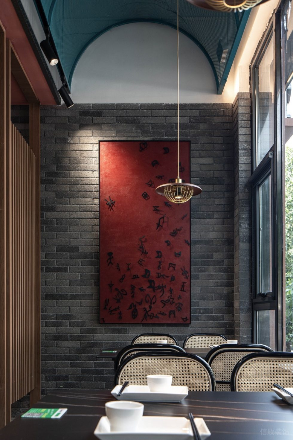 深圳龍崗中糧祥云新中式風(fēng)格粉面店裝修案例藝術(shù)裝飾畫 深圳龍崗中糧祥云新中式風(fēng)格粉面店裝修案例藝術(shù)裝飾畫