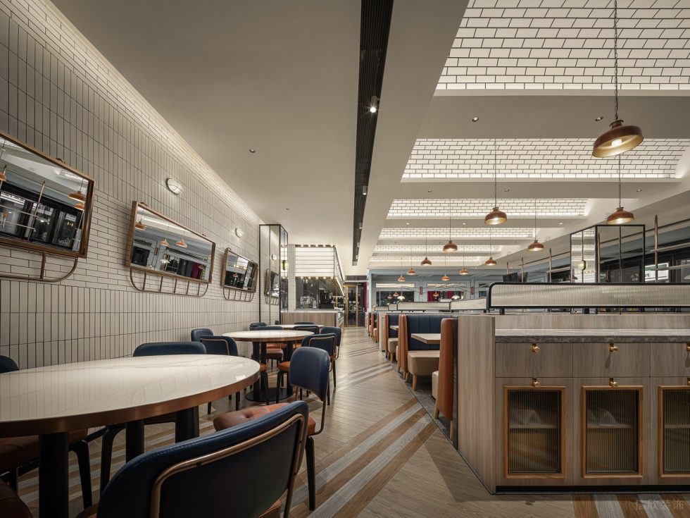 深圳龍華美式輕奢風世紀春城茶餐廳裝修案例墻面裝飾 深圳龍華美式輕奢風世紀春城茶餐廳裝修案例墻面裝飾