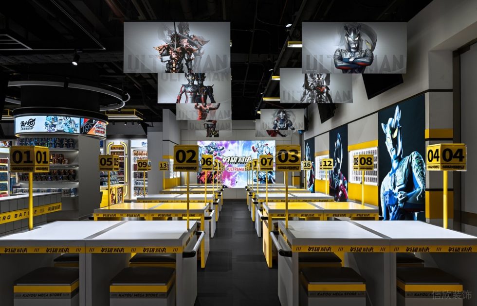 深圳市寶安區(qū)沙井現(xiàn)代風(fēng)卡游旗艦店裝修設(shè)計交流區(qū) 深圳市寶安區(qū)沙井現(xiàn)代風(fēng)卡游旗艦店裝修設(shè)計交流區(qū)