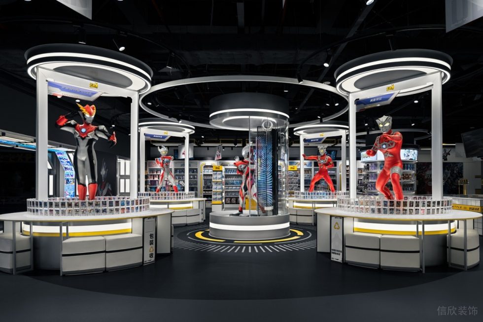 深圳市寶安區(qū)沙井現(xiàn)代風(fēng)卡游旗艦店裝修設(shè)計模型展區(qū) 深圳市寶安區(qū)沙井現(xiàn)代風(fēng)卡游旗艦店裝修設(shè)計模型展區(qū)