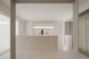 深圳市龍崗區(qū)平湖西班牙pau旗艦店裝修設計前臺