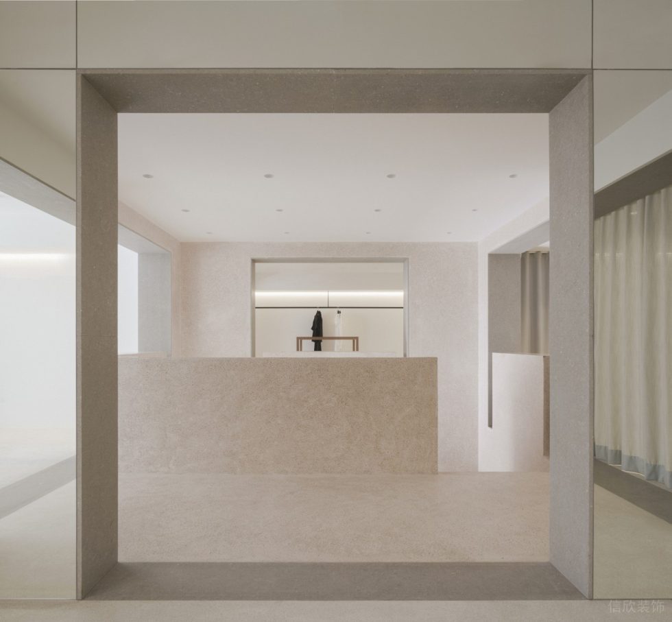 深圳市龍崗區(qū)平湖西班牙pau旗艦店裝修設(shè)計(jì)前臺(tái)