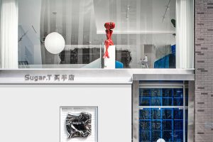 深圳市南山區(qū)后?，F(xiàn)代風(fēng)sugar.t 買手店裝修設(shè)計(jì)門廳