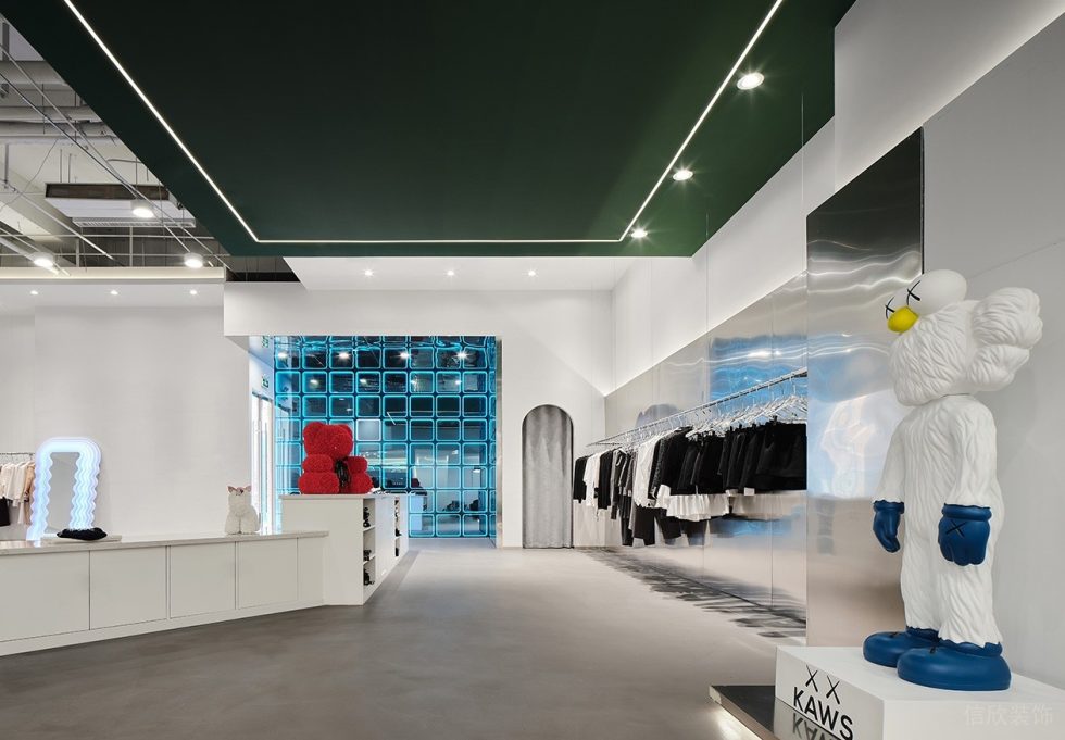 深圳市南山區(qū)南頭現(xiàn)代風(fēng)rain & Snow.hby買手店裝修設(shè)計(jì)卡通造型裝飾