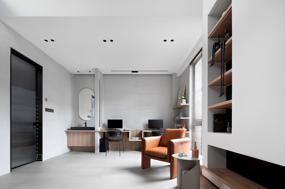 簡(jiǎn)潔的灰色的辦公室休息區(qū)裝修效果圖 簡(jiǎn)潔的灰色的辦公室休息區(qū)裝修效果圖