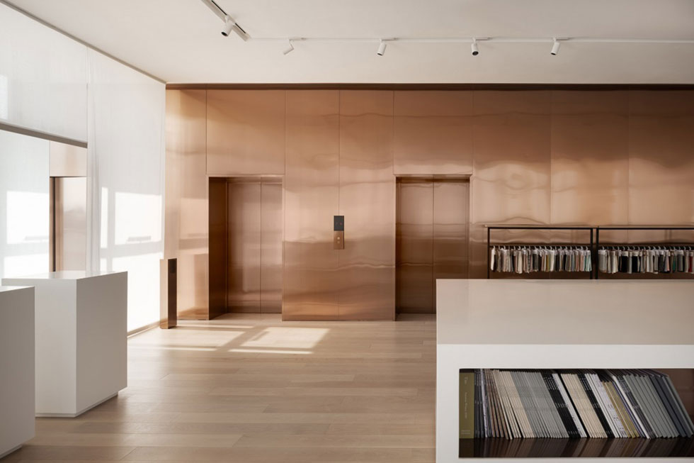 深圳南山東方科技大廈600平方米極簡(jiǎn)現(xiàn)代風(fēng)辦公室裝修案例電梯廳 深圳南山東方科技大廈600平方米極簡(jiǎn)現(xiàn)代風(fēng)辦公室裝修案例電梯廳