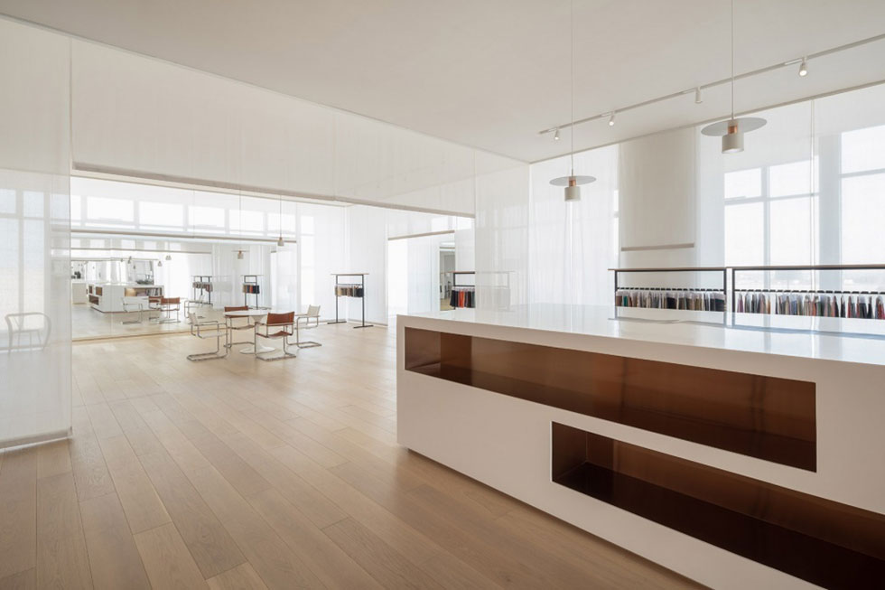 深圳南山東方科技大廈600平方米極簡(jiǎn)現(xiàn)代風(fēng)辦公室裝修案例展廳洽談區(qū) 深圳南山東方科技大廈600平方米極簡(jiǎn)現(xiàn)代風(fēng)辦公室裝修案例展廳洽談區(qū)