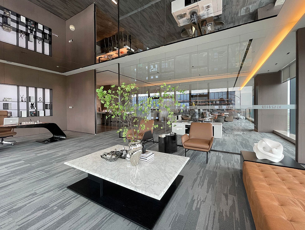 總經(jīng)理辦公室黃色皮藝沙發(fā) 總經(jīng)理辦公室黃色皮藝沙發(fā)