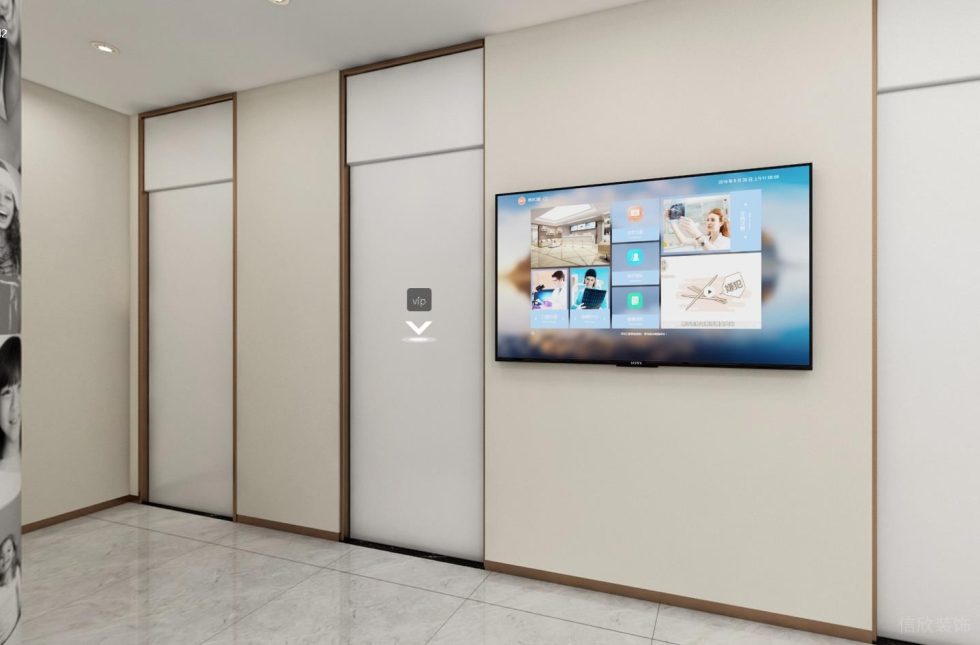 深圳羅湖黃貝嶺集浩花園鴻濤口腔牙科診所裝修設(shè)計(jì)案例診室門口 深圳羅湖黃貝嶺集浩花園鴻濤口腔牙科診所裝修設(shè)計(jì)案例診室門口