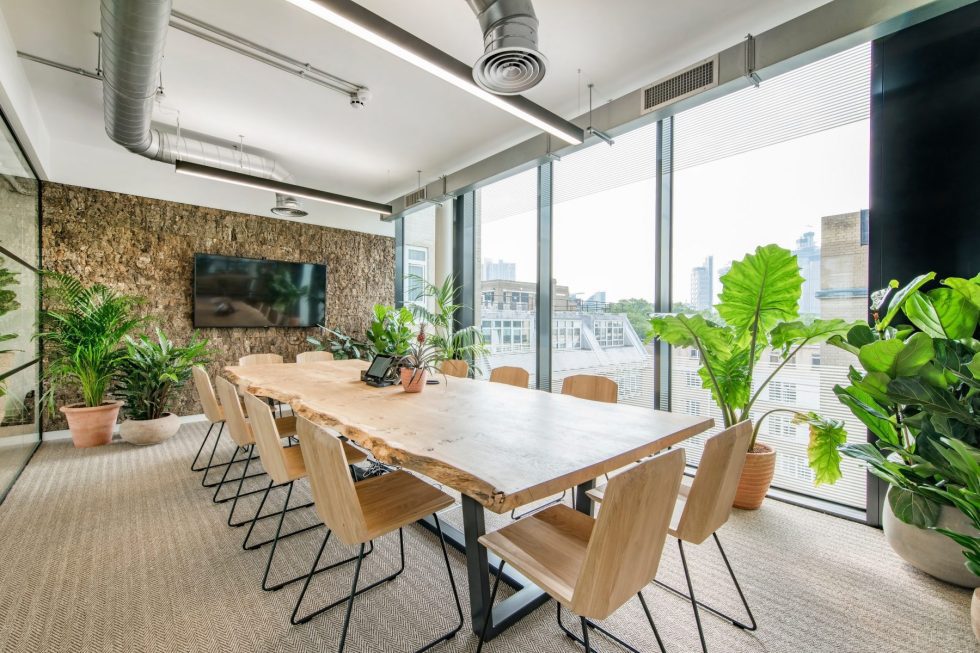 深圳福田京地大廈380平方米田園風(fēng)格辦公室裝修案例會議室 深圳福田京地大廈380平方米田園風(fēng)格辦公室裝修案例會議室