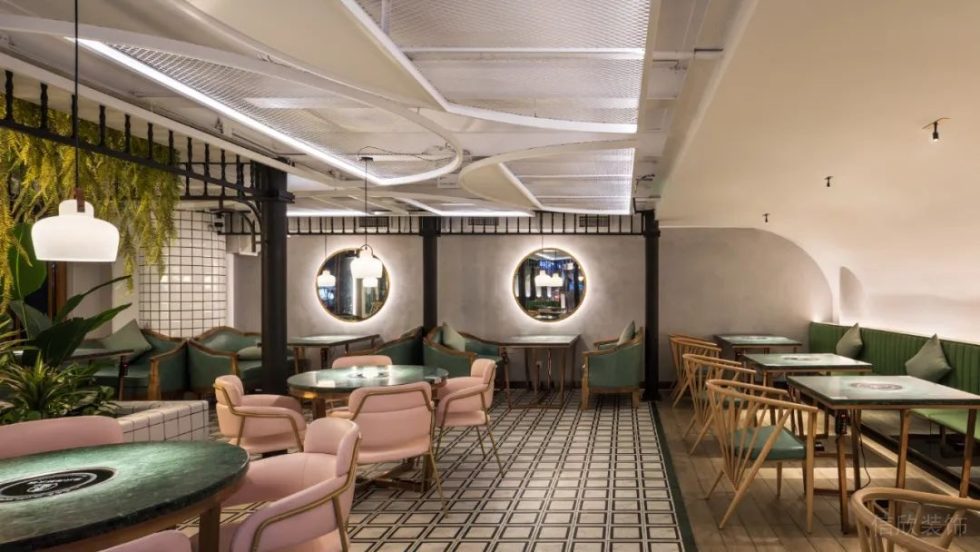 深圳南山方大城北歐輕奢風(fēng)海鮮火鍋餐廳裝修案例燈光效果 深圳南山方大城北歐輕奢風(fēng)海鮮火鍋餐廳裝修案例燈光效果