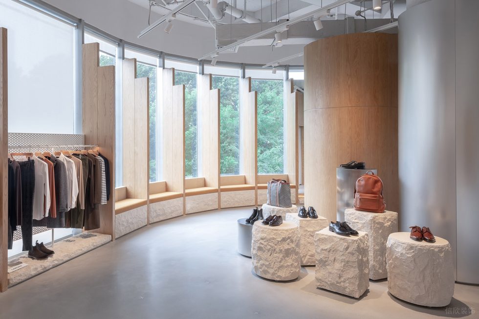 深圳市寶安區(qū)沙井現(xiàn)代風(fēng)艾派零售店裝修設(shè)計石頭展臺 深圳市寶安區(qū)沙井現(xiàn)代風(fēng)艾派零售店裝修設(shè)計石頭展臺