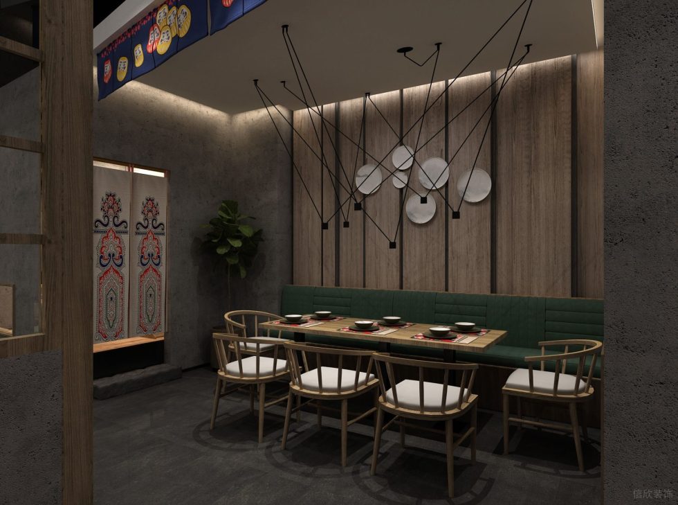 深圳市龍崗區(qū)坂田日式料理店裝修設(shè)計(jì)效果圖 深圳市龍崗區(qū)坂田日式料理店裝修設(shè)計(jì)效果圖
