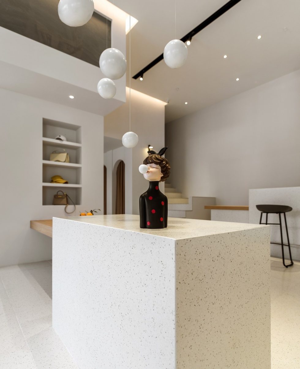 深圳市龍崗區(qū)橫崗現(xiàn)代風(fēng)女裝店pin Xi「暗香 女裝」裝修設(shè)計效果圖