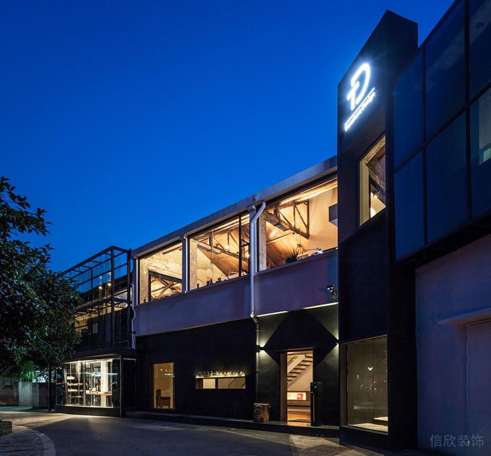 深圳寶安331創(chuàng)意園600平方米鄉(xiāng)村侘寂風(fēng)辦公室裝修案例外立面門(mén)頭形象 深圳寶安331創(chuàng)意園600平方米鄉(xiāng)村侘寂風(fēng)辦公室裝修案例外立面門(mén)頭形象