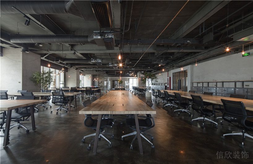 深圳龍崗正中時代廣場3500平方米暗色調(diào)工業(yè)風(fēng)辦公室裝修案例辦公大廳 深圳龍崗正中時代廣場3500平方米暗色調(diào)工業(yè)風(fēng)辦公室裝修案例辦公大廳
