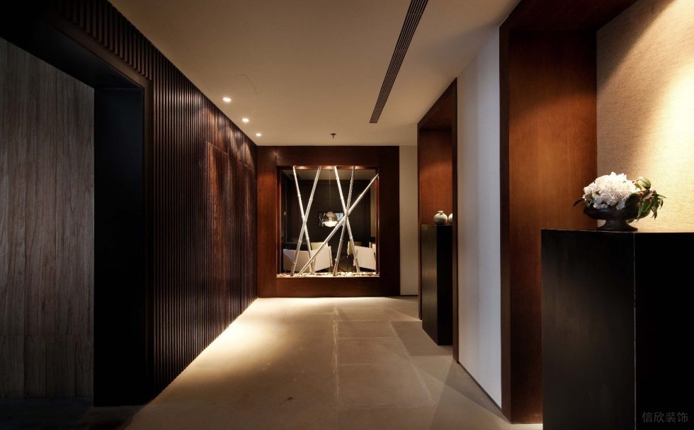 深圳羅湖百仕達大廈800平方米簡約新中式風格辦公室裝修案例過道 深圳羅湖百仕達大廈800平方米簡約新中式風格辦公室裝修案例過道